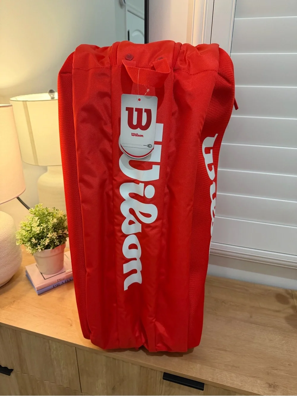 Wilson Tour Ref 15 pack Red Duffel Tennis Bag